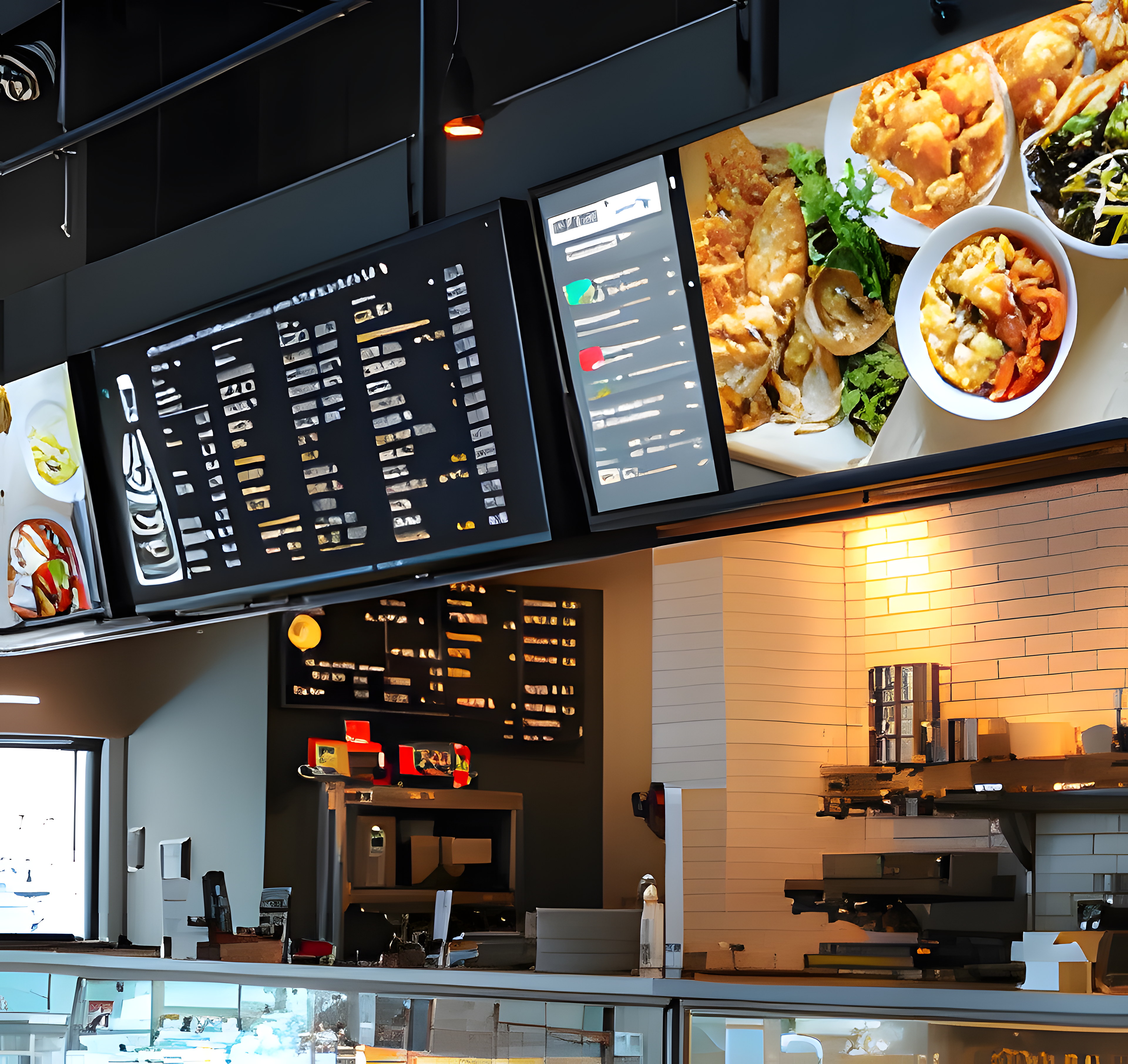 Digital menu boards